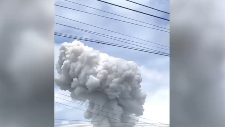Explozie intr-un depozit din Myanmar: cel putin 55 de morti si zeci de raniti Imagine