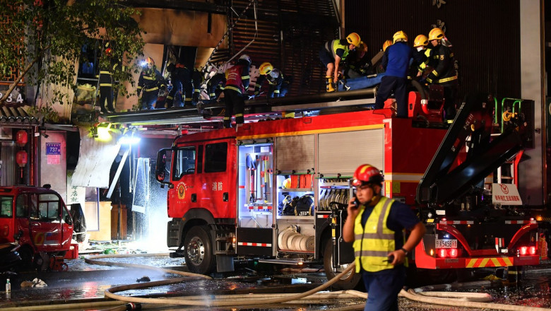 Explozie intr-un restaurant din China. Cel putin 31 de persoane au murit Imagine