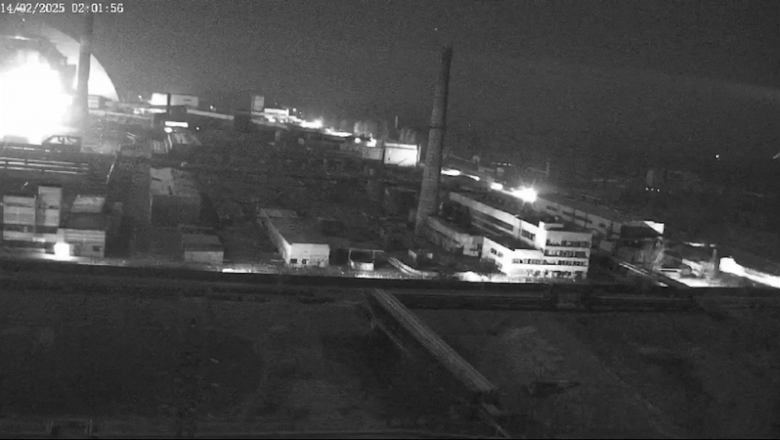 Explozie la Cernobil dupa ce o drona ruseasca a lovit sarcofagul care protejeaza reactorul nuclear. Zelenski: „Putin nu vrea negocieri” Imagine