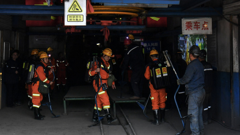 Explozie la o mina de carbune in China: cautari ample pentru gasirea a doi mineri disparuti. Bilantul revizuit: cel putin 82 de morti