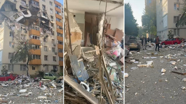 Explozie puternica intr-un bloc din Rahova: trei morti si 15 raniti grav. Locatar: O firma recomandata de Distrigaz a rupt sigiliul Imagine