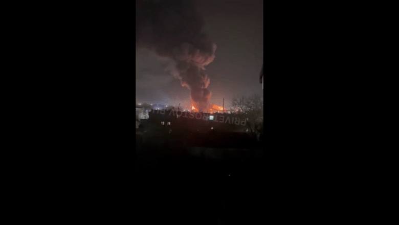 Explozie uriasa in Rostov, in sudul Rusiei: Ucraina anunta distrugerea unui depozit de munitii si de drone al armatei ruse Imagine