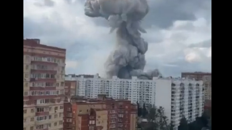 Explozie uriasa la o uzina militara din regiunea Moscovei. Cel putin 45 persoane au fost ranite, patru in stare grava Imagine