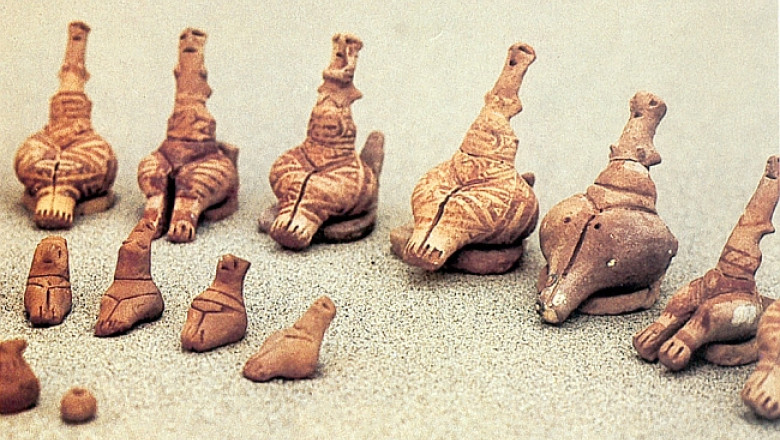 Expozitie: Ceramica de Cucuteni, unica in Europa. Obiecte vechi de peste 5000 de ani pot fi admirate la Muzeul Municipiului Bucuresti Imagine