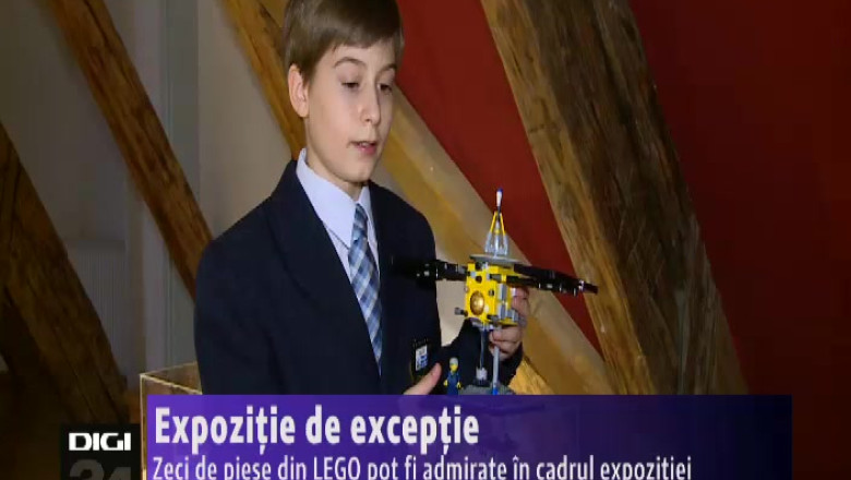 Expozitie de exceptie. Zeci de piese din LEGO pot fi admirate in cadrul expozitiei Imagine