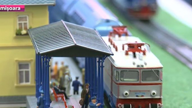 Expozitie de trenulete in miniatura. In Romania exista peste 2.000 de colectionari, in Timisoara - aproape 40 Imagine