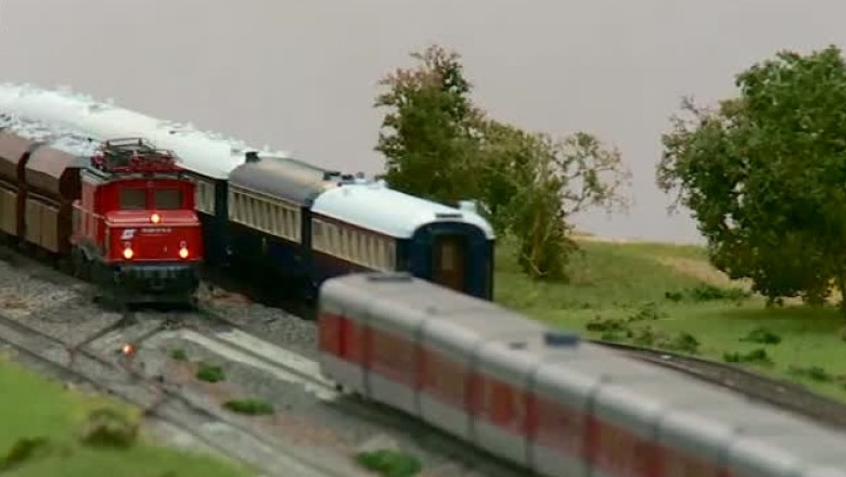 Expozitie de trenuri in miniatura Imagine