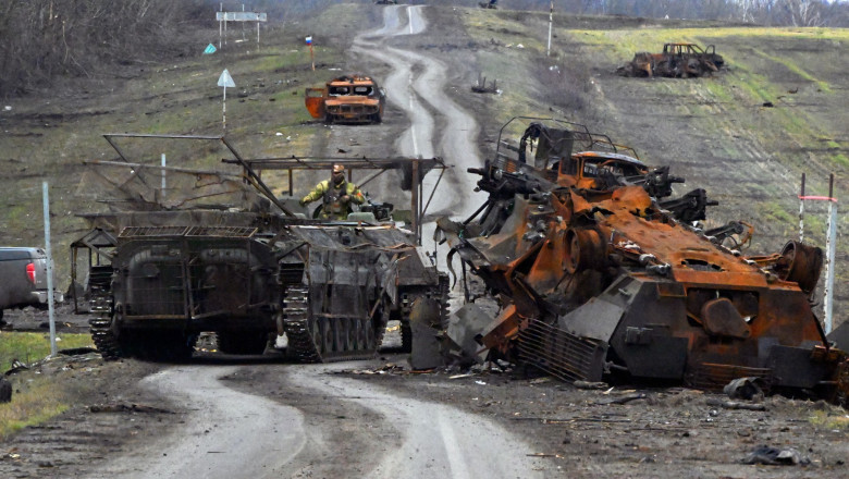Expulzarea fortelor ucrainene din Kursk de catre Rusia elimina un obstacol in calea pacii, scrie Reuters Imagine
