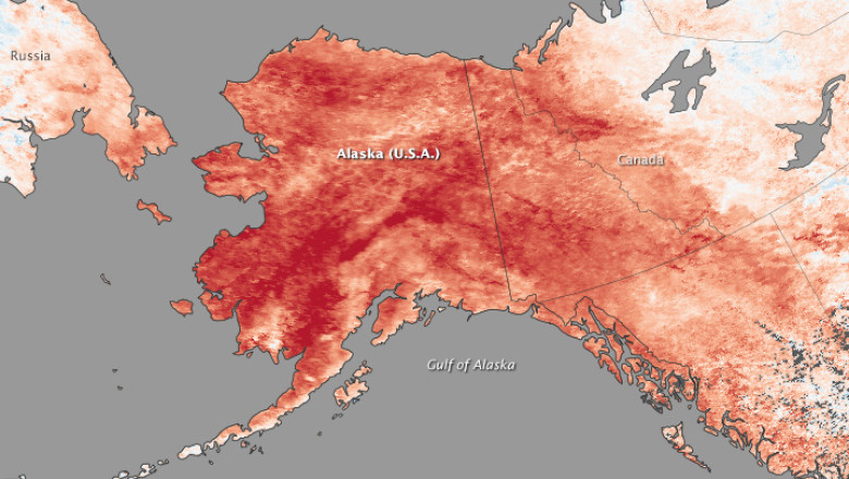 Extremele vremii: Valuri de 13 metri inaltime in Spania, 22 de grade Celsius in Alaska Imagine
