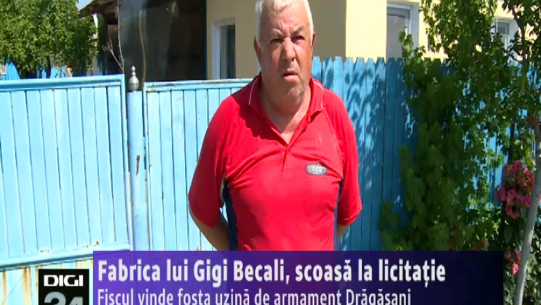 Fabrica lui Gigi Becali, scoasa la licitatie. Fiscul vinde fosta uzina de armament Dragasani   Imagine