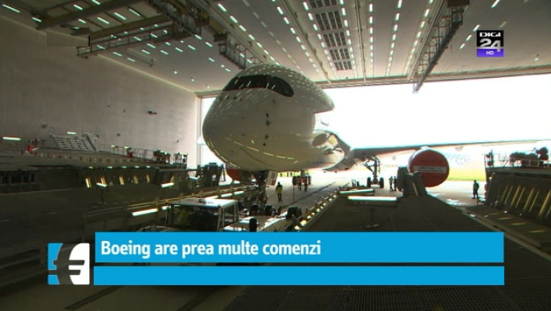 Fabricantul de avioane Boeing are prea multe comenzi. Mareste productia, iar echipele muncesc si duminica Imagine