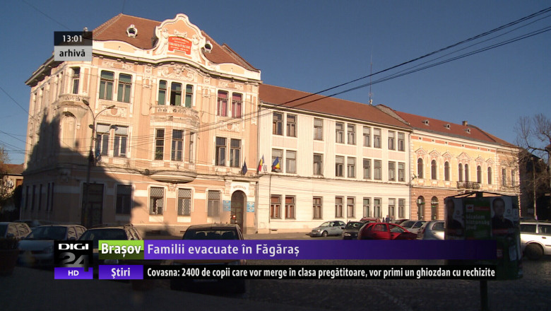 FAGARAS. Familii datornice, evacute dintr-un bloc social Imagine