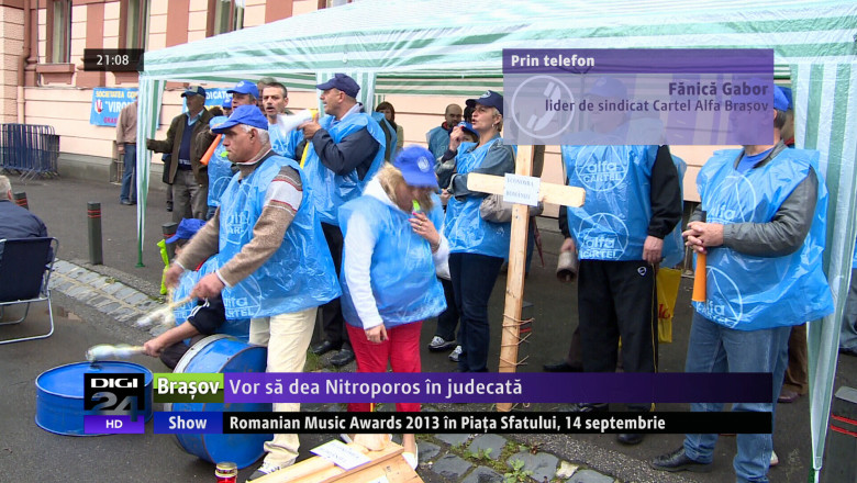 FAGARAS. Fostii angajati de la Nitroporos vor sa dea fabrica in judecata Imagine