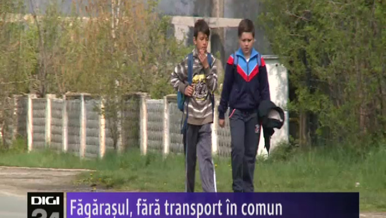 Fagarasul, fara transport in comun Imagine