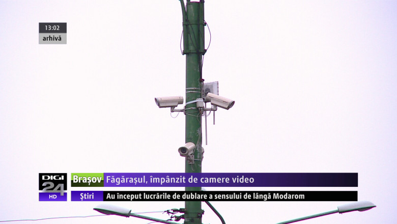 Fagarasul va fi impanzit de camere video Imagine