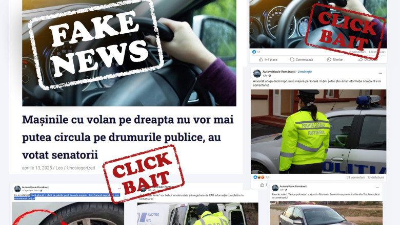 Fake-news in randul soferilor. RAR: In ultima perioada circula postari menite sa genereze panica printre proprietarii de masini Imagine