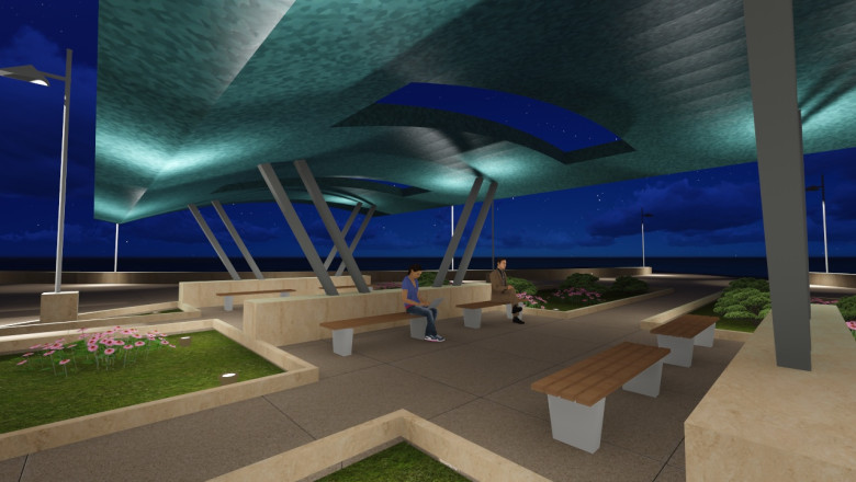 Faleza de 34 de milioane de lei. Promenada Mangalia-Saturn va fi complet modernizata Imagine