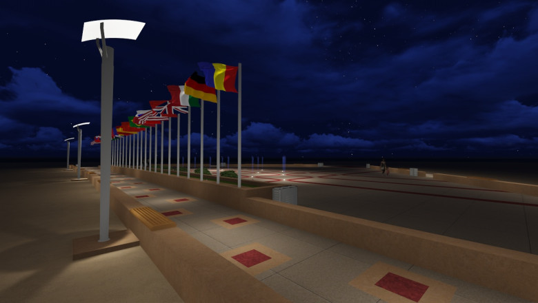 Faleze europene, in sudul litoralului. Un prim proiect cu bani europeni a fost inaugurat la Neptun Imagine