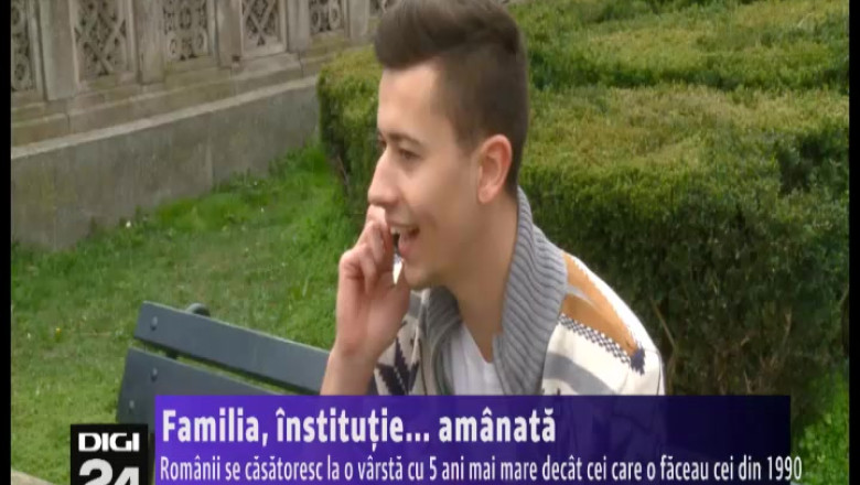 Familia, institutie... amanata. Romanii se casatoresc la o varsta cu 5 ani mai mare decat cei care o faceau cei din 1990 Imagine