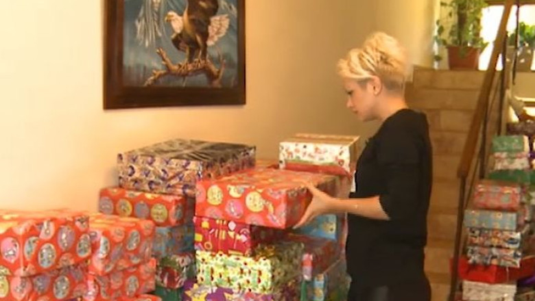 Fapte bune din donatii anonime. Flavia Vieriu strange de trei ani daruri pentru nevoiasi Imagine