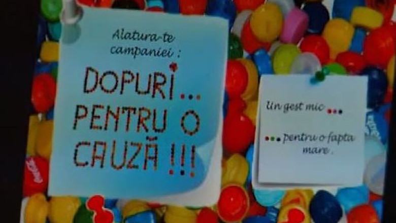 Fapte bune din... dopuri de plastic: 250.000 pentru un scaun cu rotile! Imagine