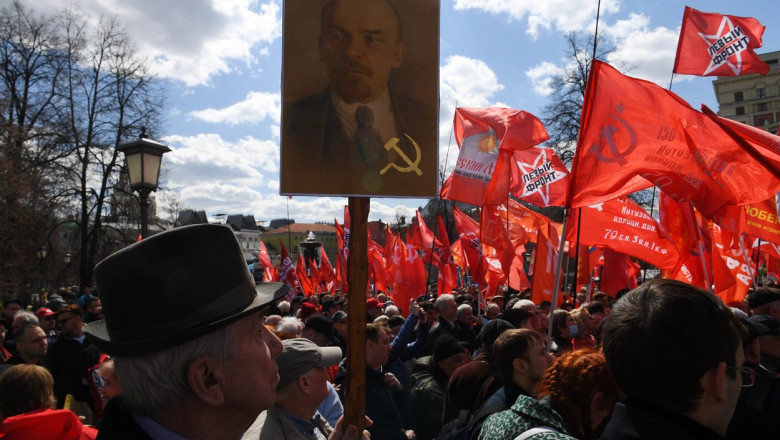 Fara defilare de 1 mai la Moscova, din cauza „pericolului terorist ridicat” Imagine