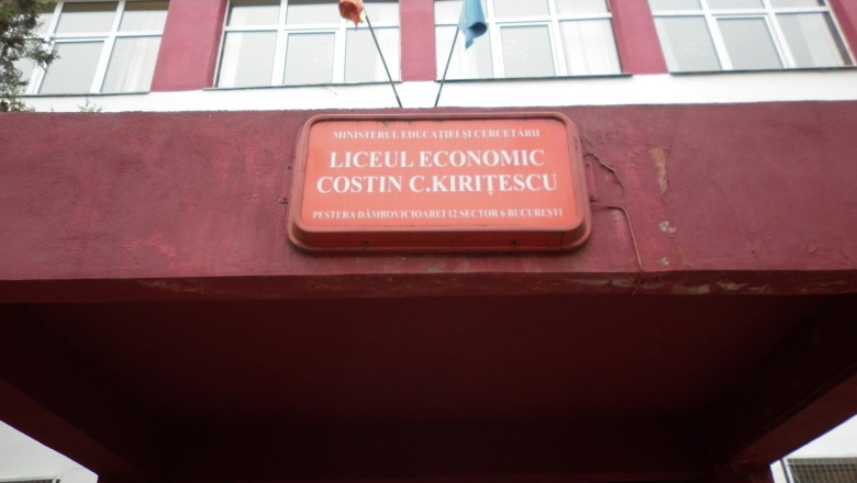 Fara dispozitive de inregistrare la „C. Kiritescu”. Parintii si profesorii au fost obligati sa lase obiectele personale in afara salii Imagine