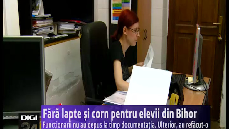 Fara lapte si corn pentru elevii din Bihor Imagine