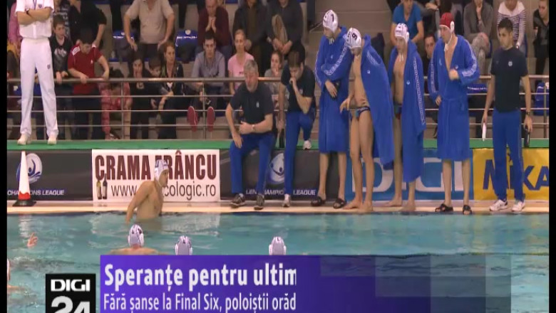 Fara sanse la Final Six, poloistii oradeni vor sa invinga in partida cu Spandau, din Liga Campionilor Imagine