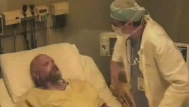 Farsa pentru un sofer beat. Prietenii l-au convins ca s-a trezit dupa 10 ani de coma Imagine