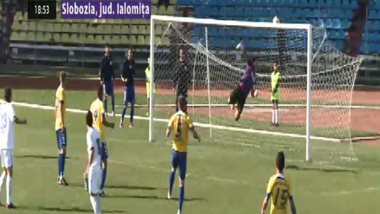 Farul a pierdut la Slobozia. Golurile gazdelor au fost marcate de Stelian Stan si Marius Jianu Imagine