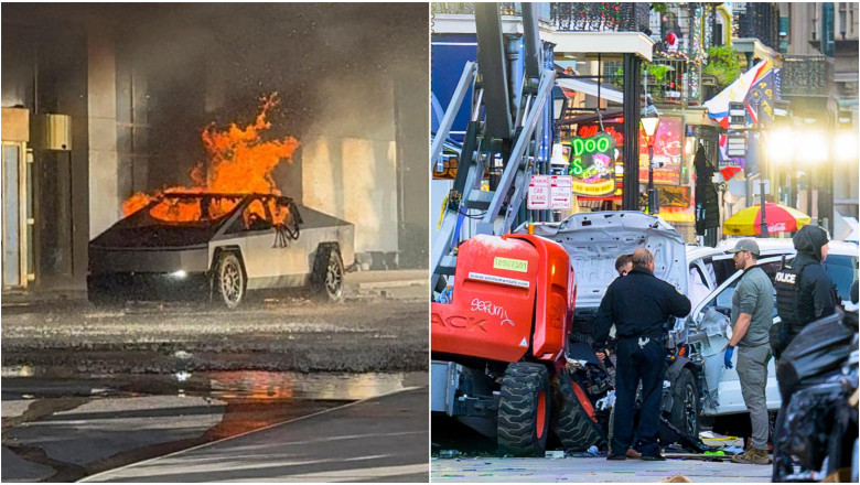 FBI analizeaza legatura intre explozia din Nevada si atacul din New Orleans. Ce le-a atras atentia anchetatorilor Imagine