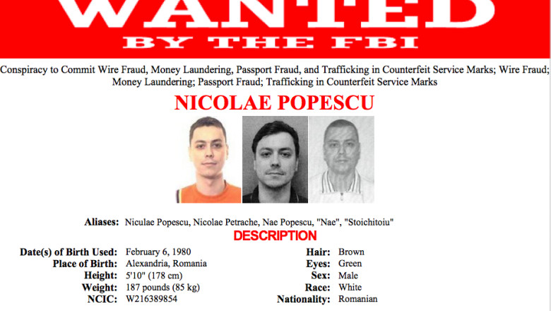 FBI cauta sase romani suspectati de fraude cibernetice in valoare de un milion de dolari Imagine