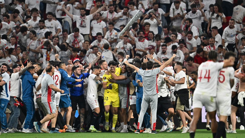 FC Sevilla a castigat pentru a 7-a oara Europa League, in finala cu AS Roma la Budapesta. Spaniolii au stabilit un record Imagine