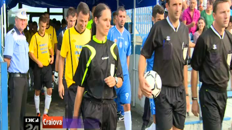 FC Universitatea Craiova a castigat amicalul disputat la Turceni, cu Stiinta din localitate Imagine