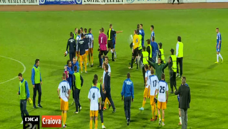 FC Universitatea Craiova a facut contestatie inaintea meciului cu CSU  Imagine