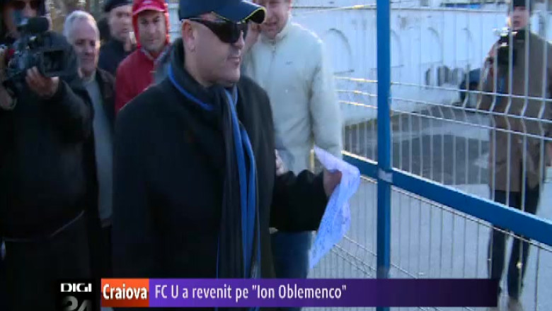 FC Universitatea Craiova a revenit pe stadionul "Ion Oblemenco" Imagine