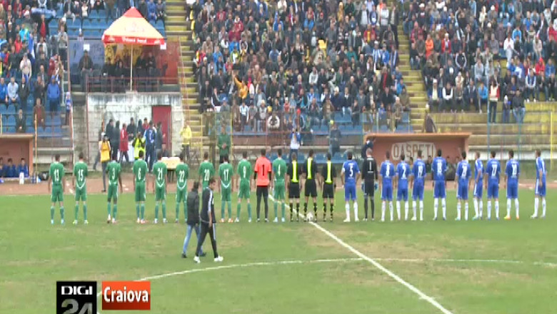 FC Universitatea Craiova joaca derby-ul etapei cu Gloria Bistrita Imagine