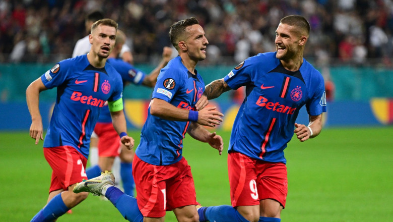 FCSB a debutat in Europa League cu o victorie spectaculoasa pe Arena Nationala. Locul ocupat de campioana Romaniei in clasament Imagine
