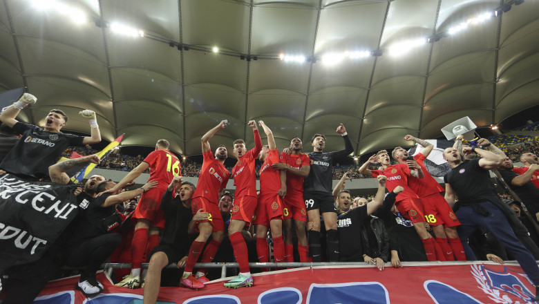 FCSB este noua campioana a Romaniei. Echipa nu mai castigase titlul din 2015 Imagine