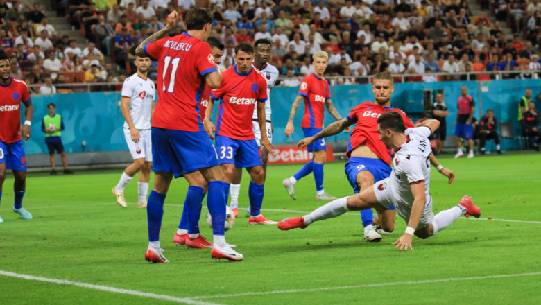 FCSB, seara de cosmar pe Arena Nationala: Campioana Romaniei a fost eliminata din UCL de KF Shkendija. Reactia lui Gigi Becali Imagine