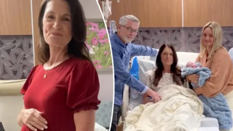 Femeia insarcinata cu bebelusul fiului ei a nascut. Acum vrea sa scrie o carte despre experienta inedita Imagine