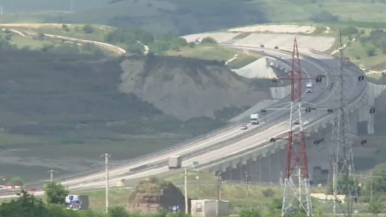 Femeie accidentata pe Autostrada Transilvania Imagine