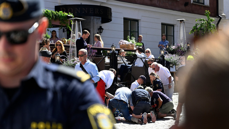 Femeie injunghiata mortal la o reuniune politica, in Suedia. A fost retinut un suspect Imagine
