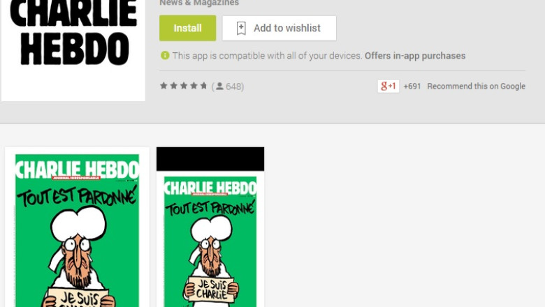 Fenomenul Charlie Hebdo continua – prima editie de dupa atentat este disponibila si in varianta pentru dispozitive mobile Imagine