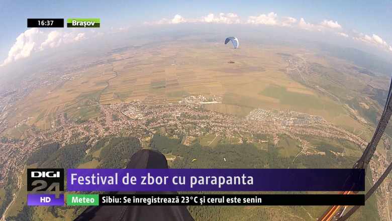 Festival de zbor cu parapanta Imagine