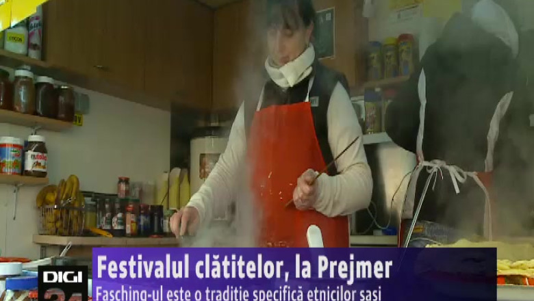 Festivalul clatitelor, la Prejmer  Imagine
