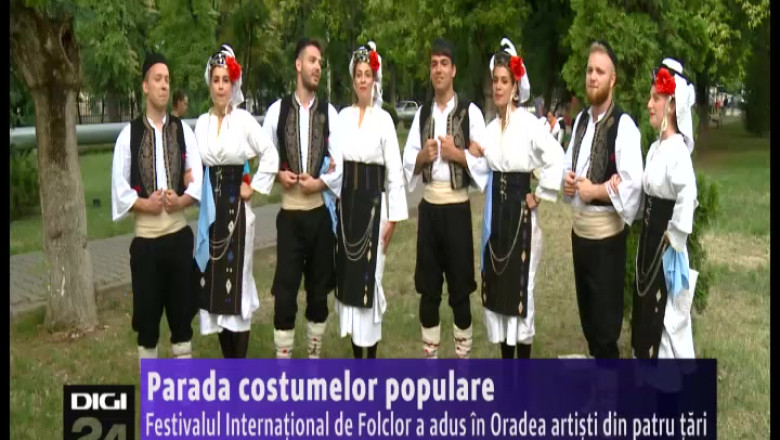 Festivalul International de Folclor a adus in Oradea artisti din cinci tari Imagine