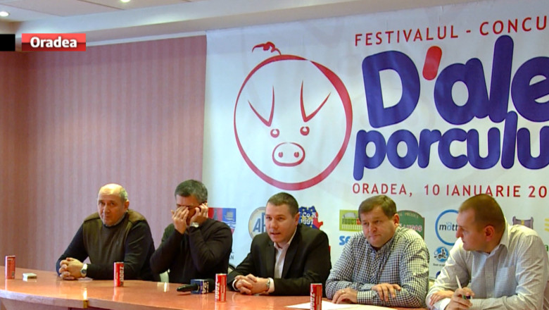 Festivalul "D'ale porcului". 22 de porci vor fi sacrificati in parcarea unui mall Imagine
