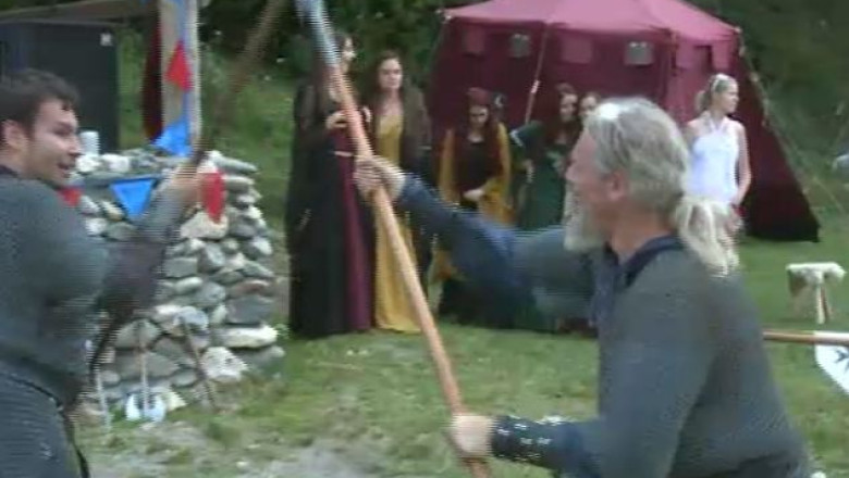 Festivalul „Turnirul Cetatilor” a reinviat la Bran spiritul medieval Imagine